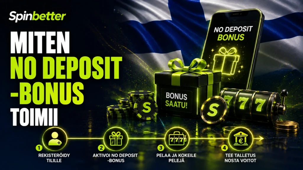 Miten no deposit -bonus toimii