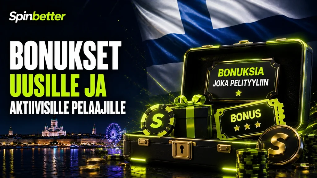 spinbetter-bonukset uusille ja aktiivisille pelaajille