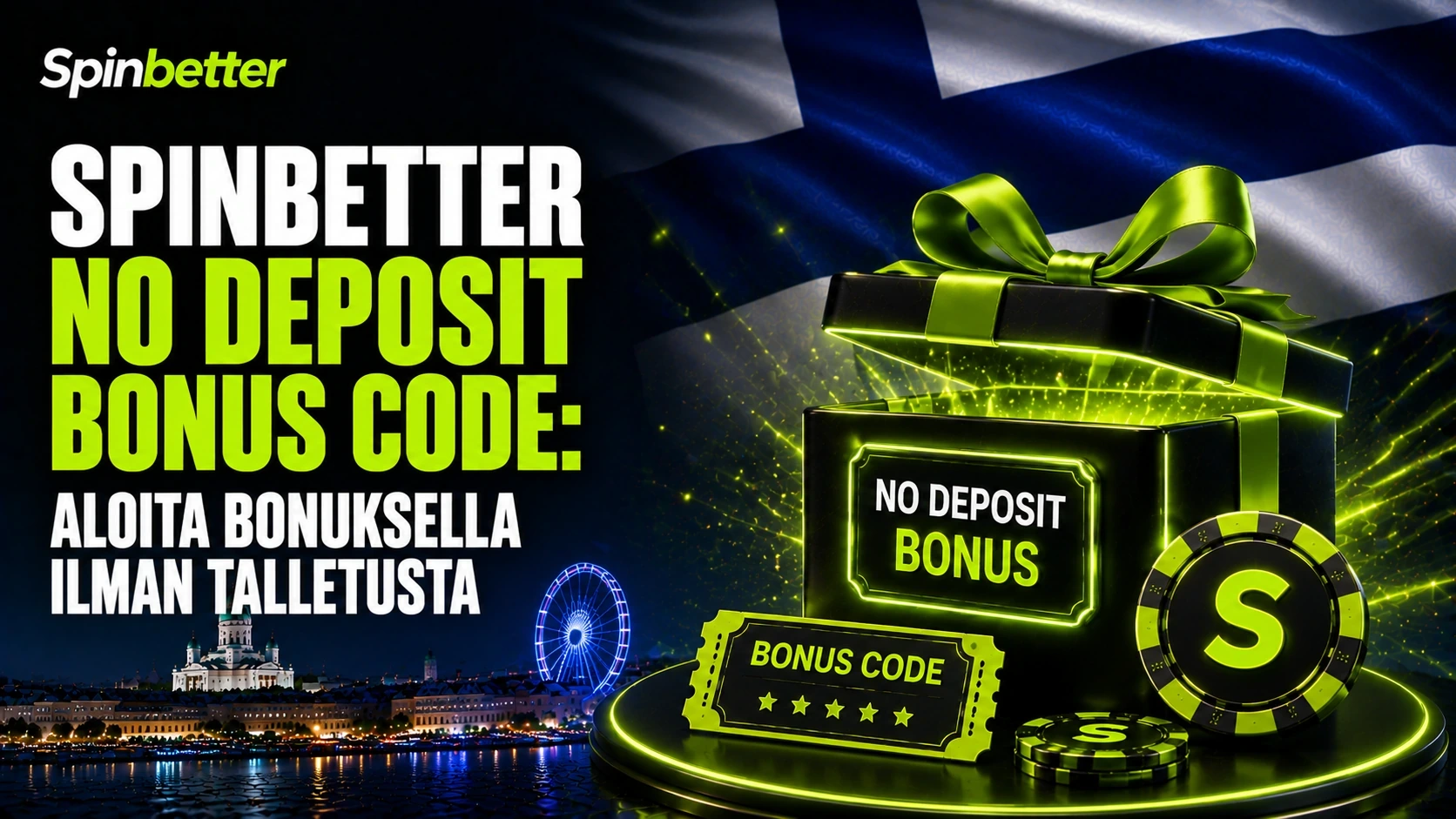 Spinbetter no deposit bonus code: aloita bonuksella ilman talletusta